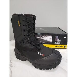 TEC+ Boots Men's Size 5 Black Waterproof Primaloft‎ BRP Snow Winter Ski-Doo NWT